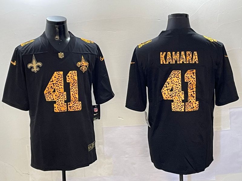 Men New Orleans Saints #41 Kamara Black 2024 Nike Limited NFL Jersey style 01083->new orleans saints->NFL Jersey
